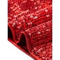 thumbnail image 5 of INSPIRE CHIC Vestido de Mujer con Encaje y Lentejuelas, Tirantes Espagueti, Vestido Mini para Fiesta de Cóctel en Rojo, 5 of 5