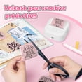 thumbnail image 4 of Papel Adhesivo para Stickers Phomemo Rosa para Impresora T02, 4 of 7