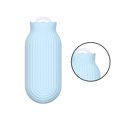 thumbnail image 4 of Bolsa de agua caliente con calefacción por microondas con funda de punto Botella caliente Mujer Niños Calentador de manos, Azul cielo, L Inevent HA001466-05, 4 of 6