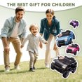 thumbnail image 4 of Track Seven 12V Ride on Car, Licensed Toyota LC250 Ride on Truck for Kids, Electric Car with Remote Control, Power Display, Music, Bluetooth, 12V Ride on Toy Car for Boys Girls Age 2+, Purple, 4 of 9