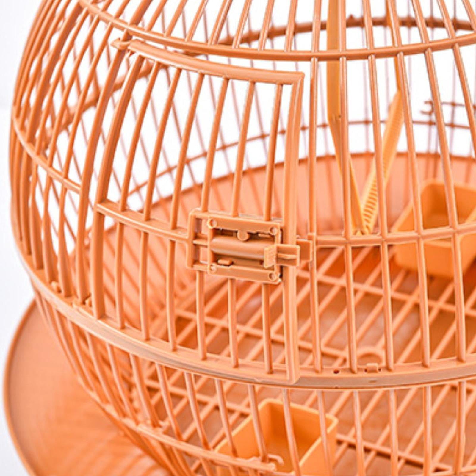 Serenable Bird Cage Birdcage,Elegant,Bird Supplies,Bird Carrier Mesh Ball Shape Parakeet Cage for Finches Budgies Small Birds Lovebirds