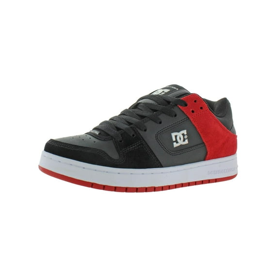 DC Mens Manteca Leather Trainers Skate Shoes