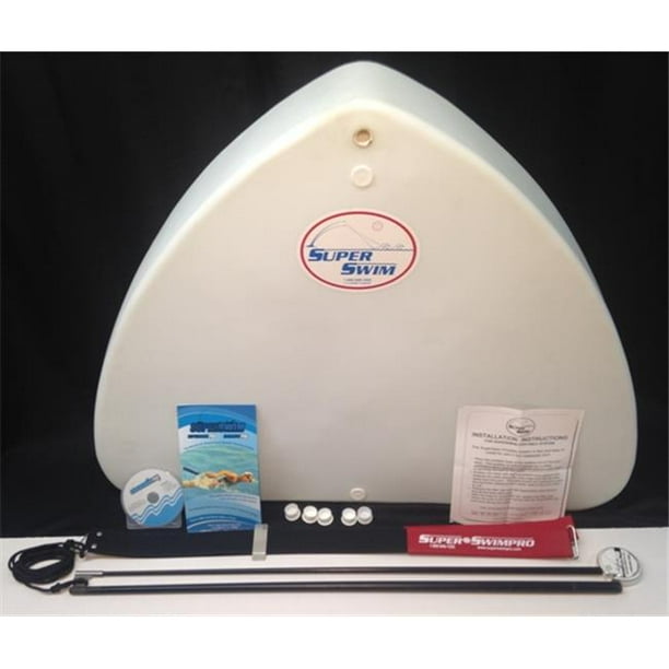 Super Swim 91193t 2 Part Pole Swimming Tether System with Storeable