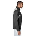 thumbnail image 3 of Team 365 Men's Excel Mélange Interlock Performance Quarter-Zip Top, 3 of 3