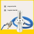 thumbnail image 3 of Air Sandblaster Nozzle Boron Carbide Water Sandblasting Gun Nozzle High Pressure Dustless Wet & Dry Sandblast Gun Double Inlet Wear-Resistant Sandblasting Gun Head Inner Hole 8mm, 3 of 8