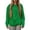 Green, variant on Trendfront Womens Crewneck Sweatshirt Long Sleeve Pullover With Pet Pocket Front Design Casual Relaxed Fit Everyday Sweatshirt