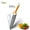 Orange&White, variant on 6-inch Ceramic Knife with Black Blade Rustproof Chef Knife with Comfortable Handle,Household Kitchen Knife Tool