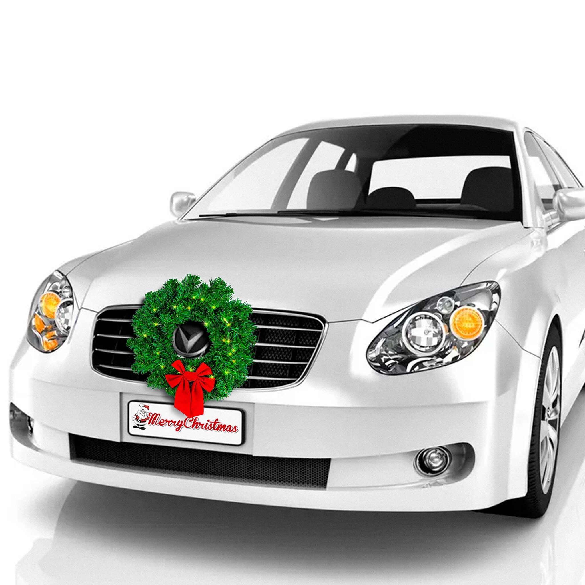 Christmas Wreath For Car 