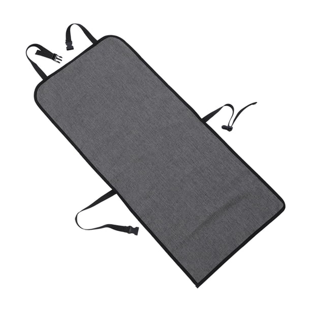 Funda para asiento delantero de perro para coches, protección resistente para mascotas, para camiones, SUV, coches Gris