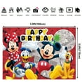 thumbnail image 2 of Mickey Cartoon Theme Birthday Flag Background Banner Children's Party Decoration supplies Photography Photo Prop ,70.8x43.3inch., 2 of 5