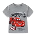 thumbnail image 2 of Disney Cars Lightning McQueen Short Sleeve T-Shirt and Short Set (Boys), 2 Piece Set, Sizes 3T-7, 2 of 7