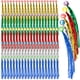 thumbnail image 1 of Pelotas hinchables de goma Leyndo Comet con serpentinas coloridas x100, 1 of 7