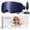 Blue, variant on Heated Eye Mask for Dry Eyes, USB Powered Silk Warm Eye Compress & Eye Heating Pad, Washable Dry Eye Mask with 3 Heat & 4 Timer Settings for Blepharitis Stye Migraine Sinus MGD Puffiness（Gray）