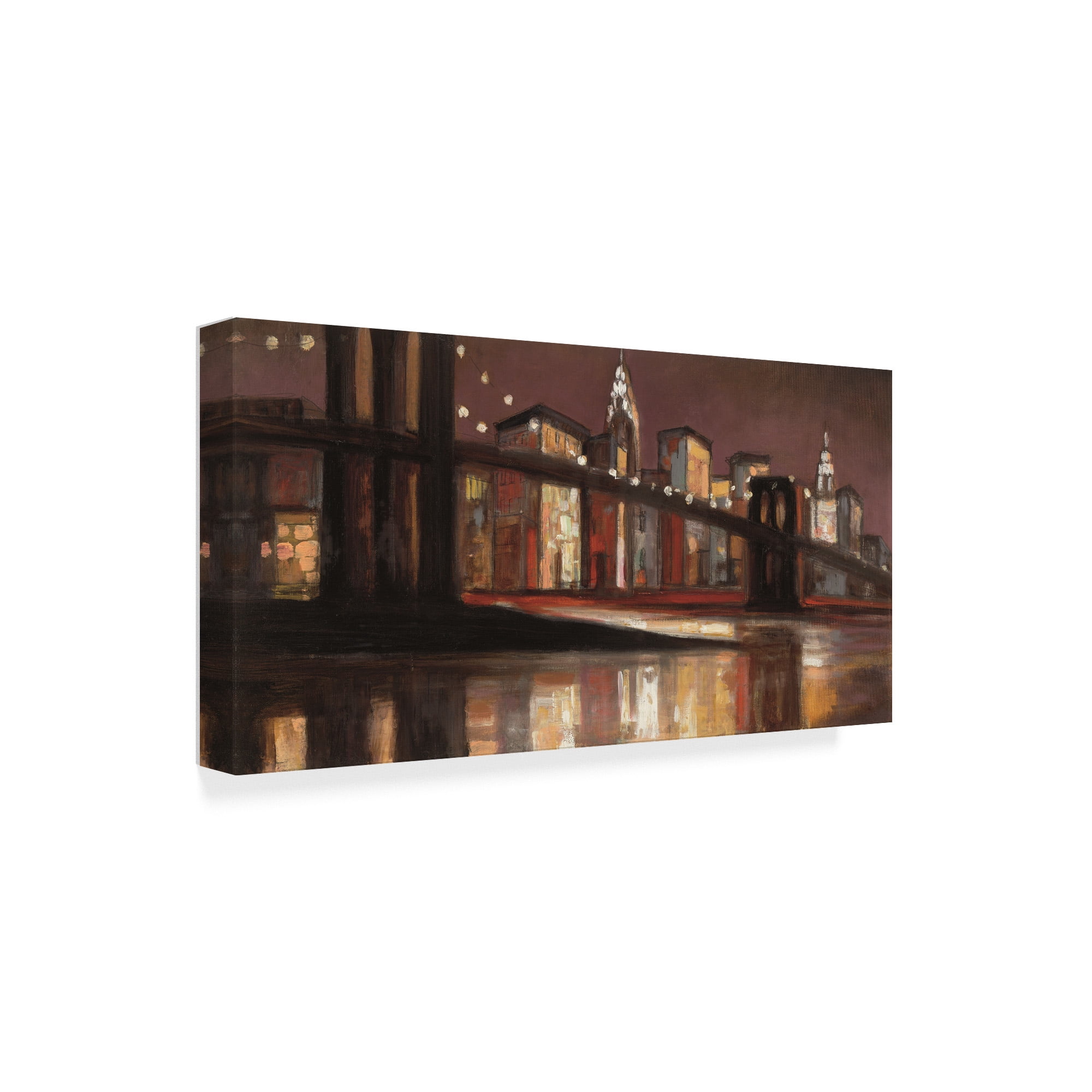 Trademark Fine Art 'NYC Nitetime' Canvas Art by Julia Purinton