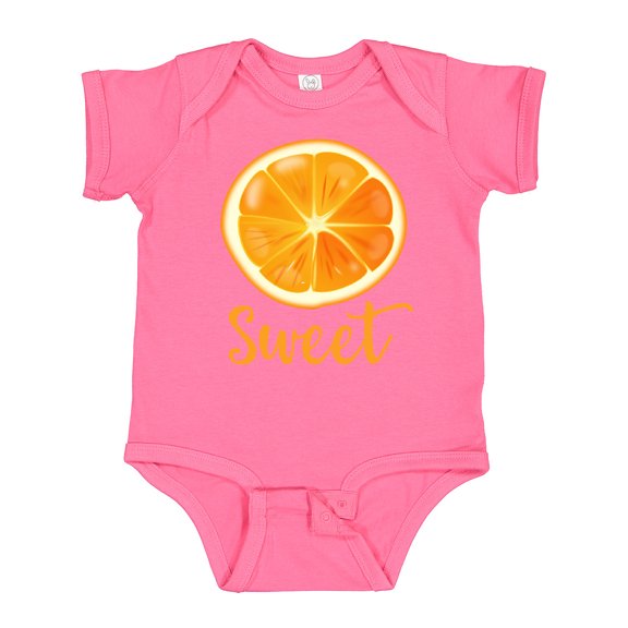 Inktastic Sweet Orange Boys or Girls Baby Bodysuit