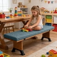 thumbnail image 4 of zhangmingg Long Padded Indoor Comfortable Rectangular Foam Seat for Kitchen Island Counter Home Dining Room, 4 of 6
