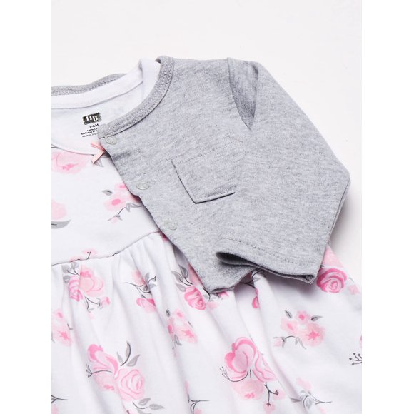 Hudson Baby Ensemble Robe 3 Pcs, Cardigan, Chaussures