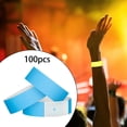 thumbnail image 6 of 100 Pieces Wrist Band Identification Bracelet Party Accessories Self Adhesive for Nurse Hospital Carnivals Events, 6 of 8