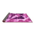 thumbnail image 2 of Ahgly Company Indoor Square Abstract Pink Modern Area Rugs, 8' Square, 2 of 4