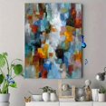 thumbnail image 4 of Geometric Light Burst Abstract Canvas Print Living Room Dining Room Wall Art, 4 of 8