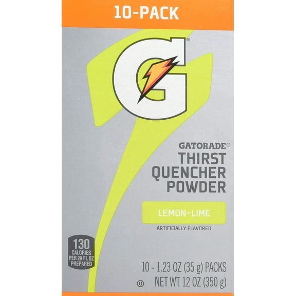 Pack of 2 - G Powder 10Ct Lemon Lime