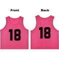 thumbnail image 2 of YOUI-GIFTS Set of 12 Numbered (13-24) Soccer Vests/Sport Pinnies/Training Bibs with Free Carry Bag, 2 of 7