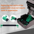thumbnail image 3 of UTAH-ROL78-2867-01 Kit Platen Roller for Datamax E-4205A E-4204B Thermal Label Printer 203dpi, 3 of 4