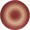 thumbnail image 1 of Rhody Rug TR42R072X072 Tapis Rond 6 Pi. Twin River, Rouge & Multi Couleur, 1 of 1