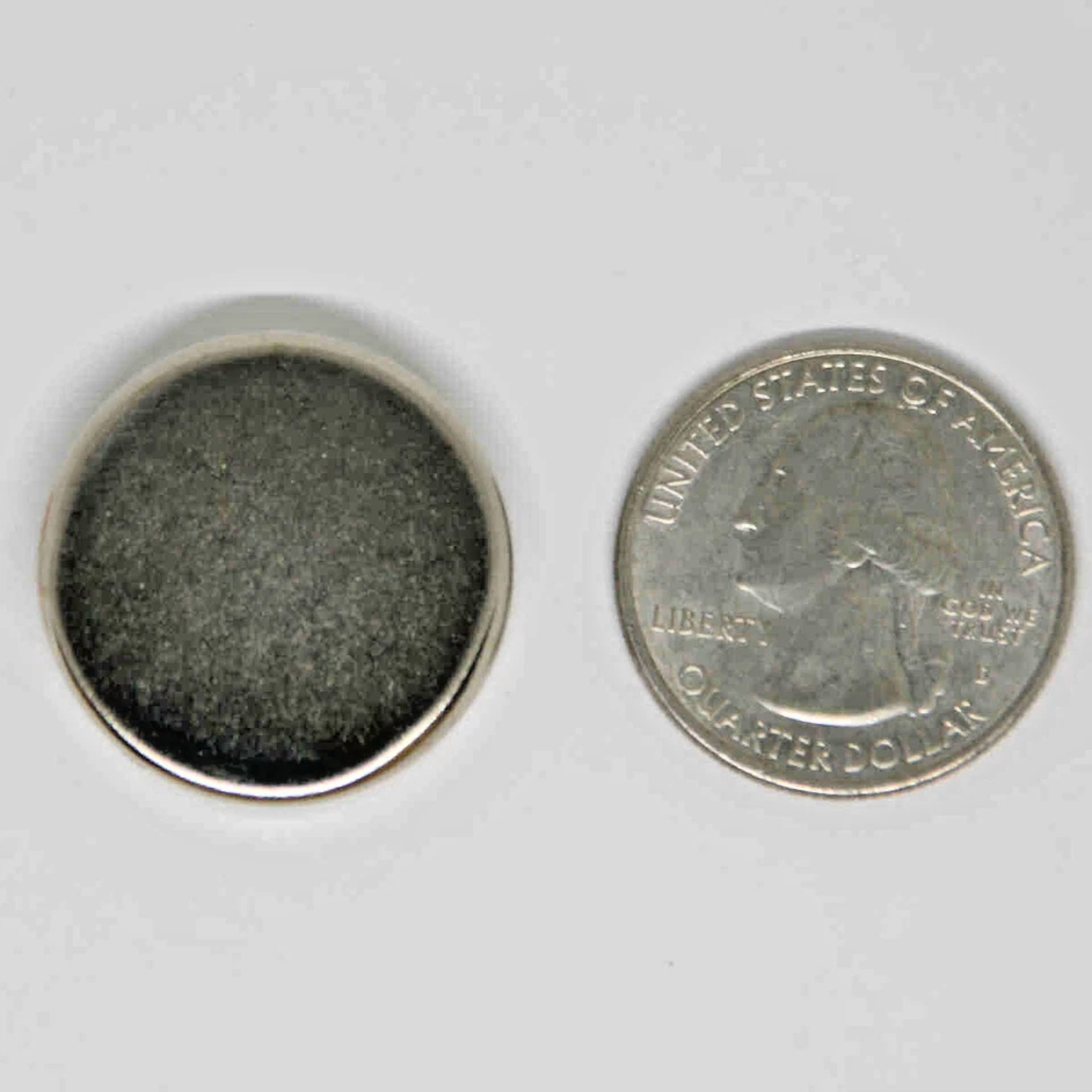 CIRCLE- Neodymium Disc Magnets (4 Pack)1 Inch Diameter, 1/4 Thick - High Power N52