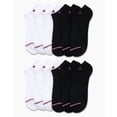 thumbnail image 2 of Calcetines No Show Tommy Hilfiger para mujer, paquete de 12, blanco/negro, 2 of 5