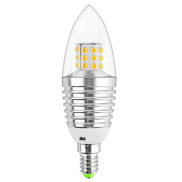 FANCY 7W LED Candle Bulb Candelabra Spotlight Lamp 3000K AC 85-265V - Walmart.com