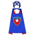 thumbnail image 3 of Capas de superhéroe para niños de 3 a 10 años, regalos para niños, disfraces de dibujos animados, suministros para fiestas, regalos de Pascua, 3 of 5