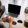 thumbnail image 6 of SINIMOKO Gel Memory Foam Ergonomic Wrist, Slip And Stain, Comfortable Mouse Pad Cushion,Memory Foam Keyboard Pad And Wrist Support Keyboard Support Set, 6 of 7