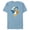 Ocean Blue, variant on Disney Donald Duck Ready To Go - Short Sleeve Blended T-Shirt for Adults -Customized-Navy Heather