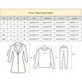 thumbnail image 5 of TAIAOJING Women's Fashion Coat Solid Corduroy Buttoned Cardigan Loose Shirt Jacket With Pockets, 5 of 5