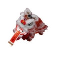thumbnail image 3 of Runquan Marionnette Lion Chinois Ornement Marionnette pour Fête Anniversaire Carnaval Rouge, 3 of 8