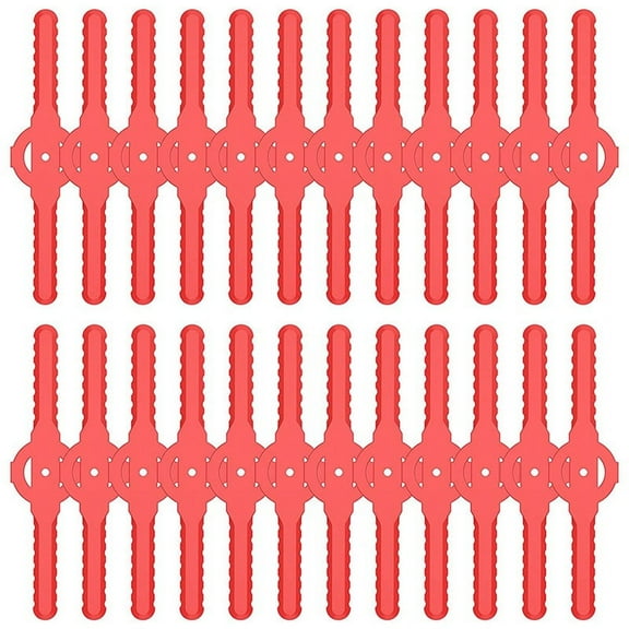String Trimmer Blades Replace , 24 PC Plastic Cutter Blades Replacement for Cordless Grass Trimmer