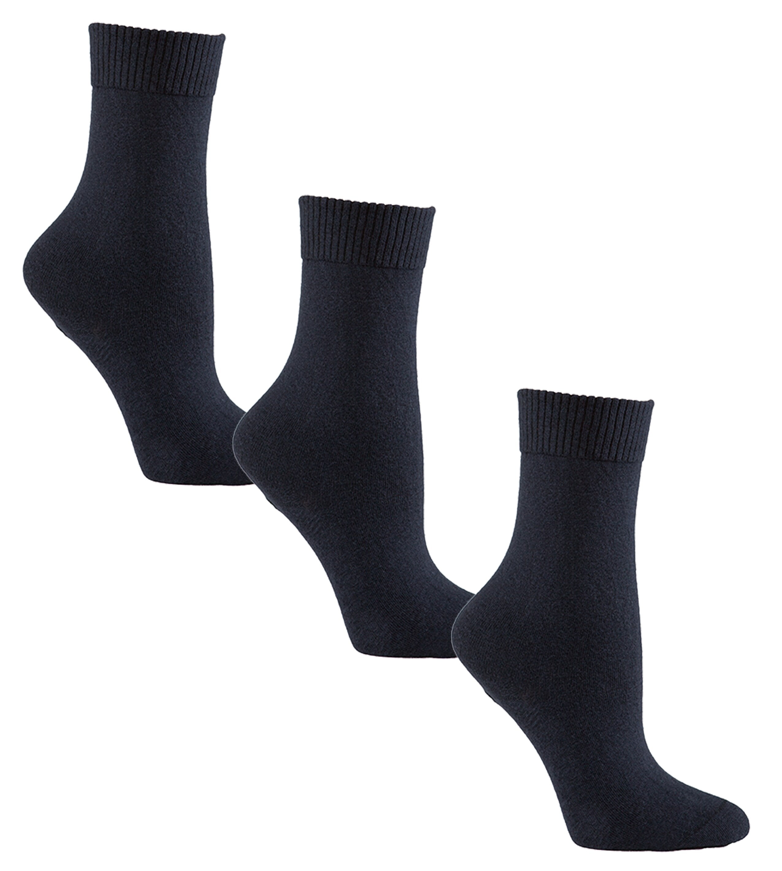 Sugar Free Sox - Womens Flat Knit Crew Diabetic Socks 3 Pack | Sock ...