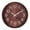 Dark Wood, variant on yuksok Nordic Minimalist 12" Wall Clock No Ticking Modern Watch Living Room Home Sweep Natural Wood