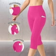 thumbnail image 2 of Athletic Shorts for Women Tummy Control High Waisted Gym Yoga Shorts with Pockets Plus Size Fashion, 2 of 8