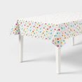 thumbnail image 3 of Happy Collection Confetti Dot Rectangular Table Cover, 3 of 3