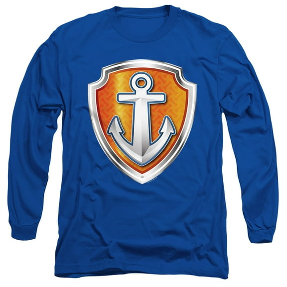 Paw Patrol Zuma Badge Unisex Adult Long-Sleeve T Shirt
