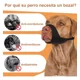 thumbnail image 3 of Bozal Para Perro Bozales Nariz Corta Pitbull,ajustable,suave, 3 of 8