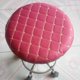 thumbnail image 1 of Transpirable Suave Barra forma forma forma Cubierta De Taburete Silla Elevadora Asiento Cojín Barbería ( De Cuadrícula) Vino Tinto-33cm Macarena Cubierta de taburete de bar, 1 of 5