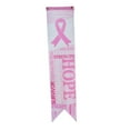 thumbnail image 3 of AMLESO 2X Breast Cancer Awareness Pink Hanging Ribbon Flag Banner Party Event Supplies, 3 of 8