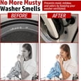thumbnail image 3 of XIBUFE Front Load Washer Door Prop&Stopper-Magnetic Washing Machine Door Holder with 2.6-Inch Strong Magnet Base,Removable Stopper,Keep Washer Open for Fresh Laundry Smell-White, 3 of 8