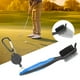 thumbnail image 5 of Cepillo limpiador multifuncional para palos de golf con cerdas dobles de nailon y acero, herramienta de limpieza azul, 5 of 8
