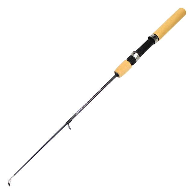 Winter Shrimp Fishing Rod Ice Fishing Rod Metal Carbon Fishing Rod Slip Wood Color Handle