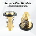 thumbnail image 3 of Thermostat Compatible with Yamaha F75 F90 F150 F200 F225 F250 4-Stroke Outboard Motors Replace#: 67F-12411-01-00 67F-12411-00, 3 of 6