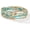 Cyan, variant on Bohemian Colorful Beaded Stackable Stretch Bracelets for Women Men Surfer Multilayer Bangles Elastic Summer Beach Vacation Mother's Day Wedding Gifts
